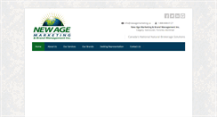 Desktop Screenshot of newagemarketing.ca